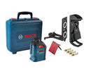 Bosch GLL2-20 Self-Leveling 360 Degree Horizontal Cross-Line Laser, New