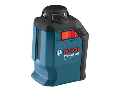 Bosch GLL2-20 Self-Leveling 360 Degree Horizontal Cross-Line Laser, New