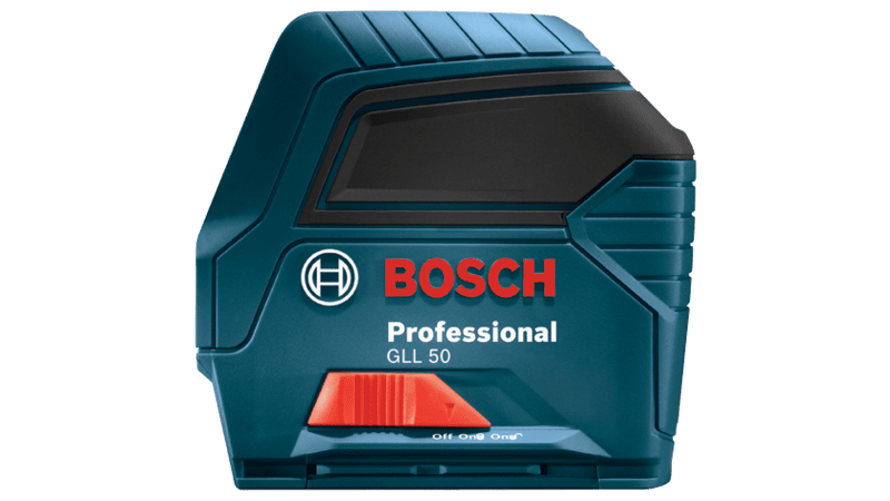 Bosch 50 ft. Cross Line Laser Level Self Leveling with VisiMax