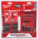 Milwaukee 48-32-4424 SHOCKWAVE Impact Driver Bit Set , 47-Piece, (New) - ToolSteal.com