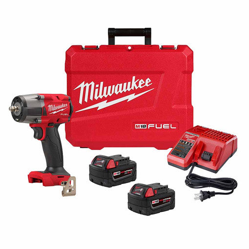 Milwaukee 2960-22R M18 FUEL 3/8 Mid-Torque Impact Wrench With Friction Ring Kit, New