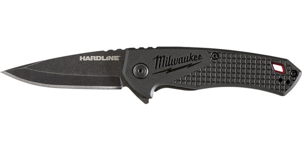 Milwaukee 48-22-1997B Hardline 2.5 in. Smooth Blade Pocket Knife, Boxed, New