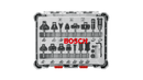 Bosch RBS015MBS 15 Piece Carbide-Tipped Wood Router Bit Set, New