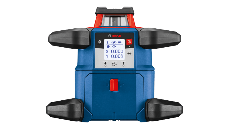 Bosch GRL4000-80CHK 18V REVOLVE4000 Connected Self-Leveling Horizontal Rotary Laser Kit with (1) CORE18V 4.0 Ah Compact Battery, New
