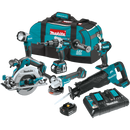 Makita XT611PT 18V LXT Li‑Ion Brushless Cordless 6‑Pc. Combo Kit 5.0Ah, New