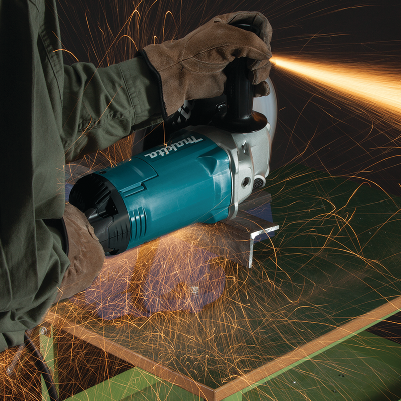 Makita GA9060-R 9" Angle Grinder, with Lock‑On Switch (Reconditioned) - ToolSteal.com