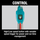 Makita XUX02SM1X4-R 18V LXT Lithium‑Ion Brushless Cordless Couple Shaft Power Head Kit With 13 in. String Trimmer & 10 in. Pole Saw Attachments 4.0Ah, Reconditioned