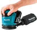 Makita XOB01T-R 18V LXT Lithium‑Ion Cordless 5 in. Random Orbit Sander Kit 5.0Ah, Reconditioned