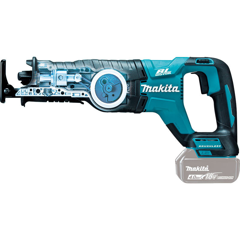 Makita XRJ05Z-R 18V LXT Li‑Ion Brushless Cordless Recipro Saw, Tool Only, Reconditioned