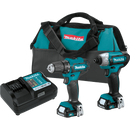 Makita CT232-R 12V max CXT Lithium‑Ion Cordless 2‑Pc. Combo Kit 1.5Ah, Reconditioned