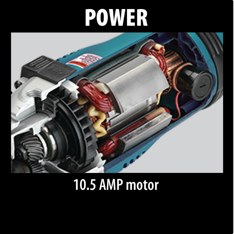 Makita GA5020-R 5" SJS™ Angle Grinder, with AC/DC Switch, (Reconditioned) - ToolSteal.com
