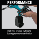 Makita XRV01T-R 18V LXT Lithium‑Ion Cordless 4 ft. Concrete Vibrator Kit 5.0Ah, Reconditioned