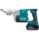 Makita XSJ01T 18V LXT Lithium‑Ion Cordless 18 Gauge Straight Shear Kit 5.0Ah, New