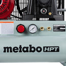Metabo HPT EC2610EM-R 8 Gallon Gas Powered Wheelbarrow Air Compressor, Reconditioned, LOCAL PICK UP ONLY