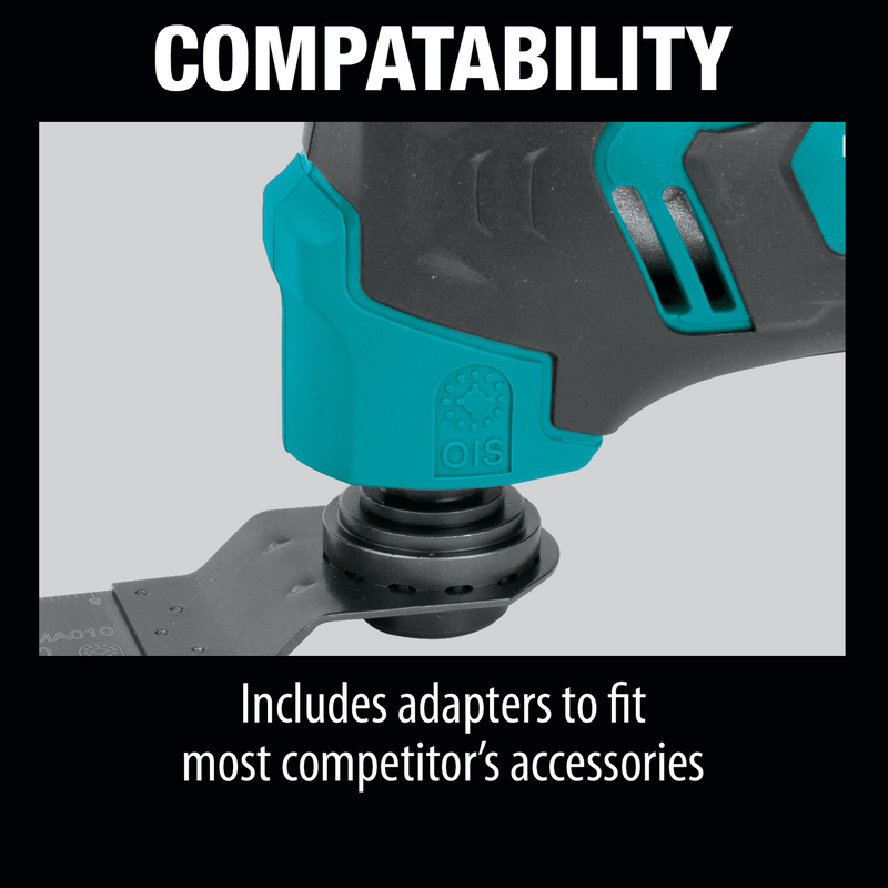 Makita MT01Z R 12V max CXT Brushless Lithium Ion Cordless Multi Tool