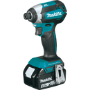 Makita XT333X1-R 18V LXT Lithium‑Ion Brushless Cordless 3‑Pc. Combo Kit 4.0Ah, 2.0Ah, Reconditioned