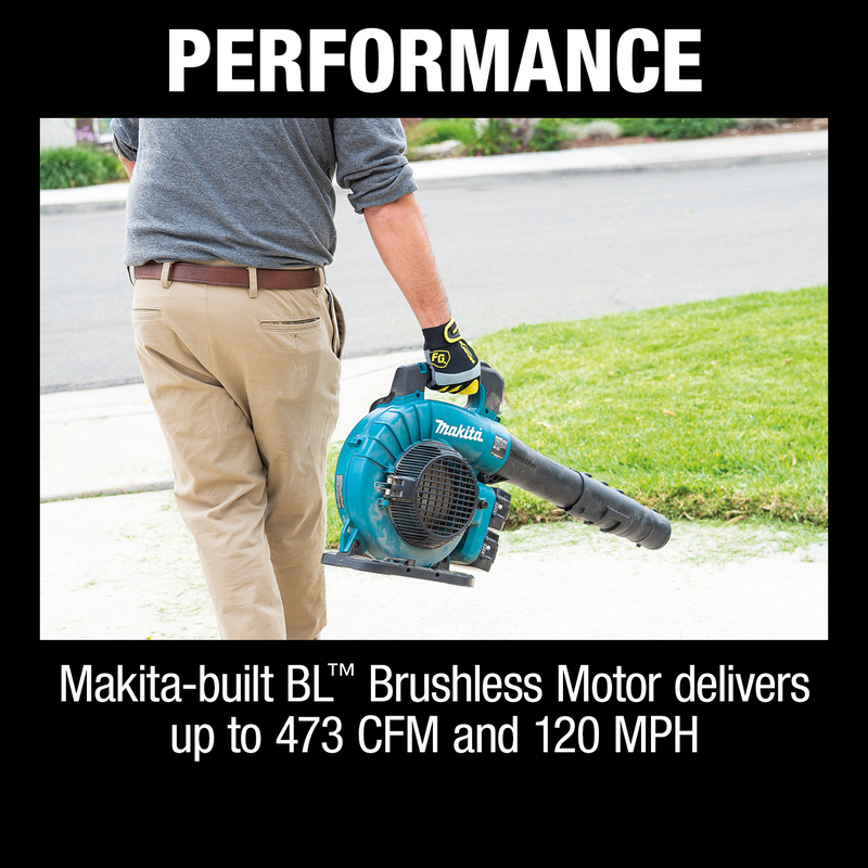Makita XBU04PT-R 36V 18V X2 LXT Brushless Blower Kit 5.0Ah, Reconditioned