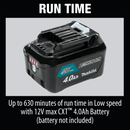 Makita CF100DZ 12V max CXT® Lithium‑Ion Cordless 7‑1/8" Fan, Tool Only, New