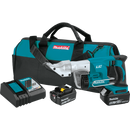 Makita XSJ01T 18V LXT Lithium‑Ion Cordless 18 Gauge Straight Shear Kit 5.0Ah, New