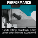 Makita XVJ01Z 18V LXT Lithium‑Ion Brushless Cordless Barrel Grip Jig Saw, Tool Only, New