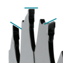Makita B-61656-10 7‑1/4" 24T Carbide‑Tipped Max Efficiency Circular Saw Blade, Framing, 10/pk (New) - ToolSteal.com