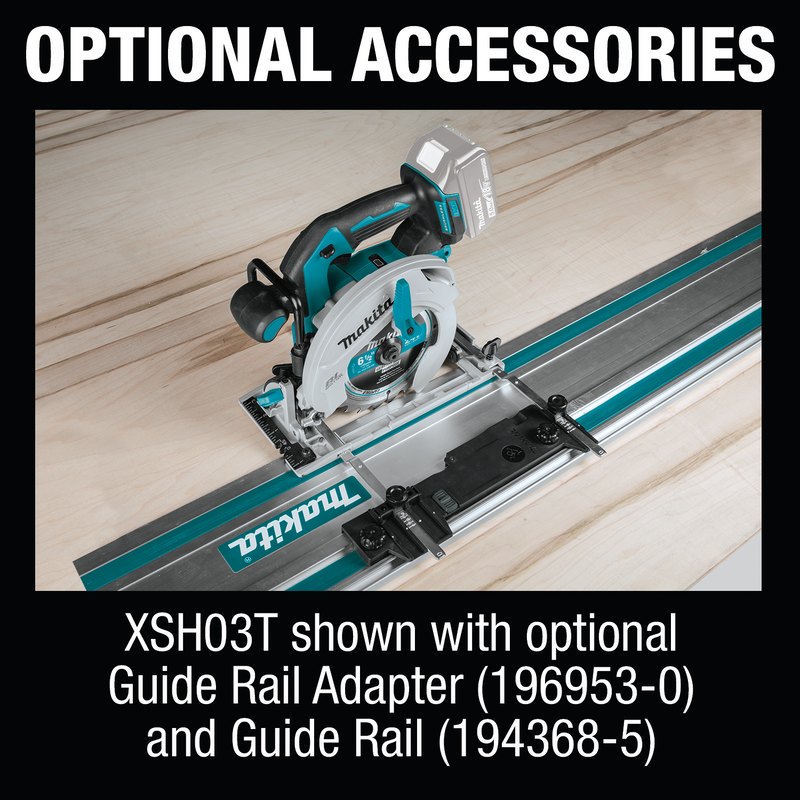 Makita XSH03Z-R 18V LXT Lithium‑Ion Brushless Cordless 6‑1/2 in. Circular Saw, Tool Only Reconditioned