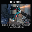 Makita XAG20Z 18V LXT Lithium‑Ion Brushless Cordless 4‑1/2 in. / 5 in. Paddle Switch Cut‑Off/Angle Grinder, with Electric Brake, Tool Only, New