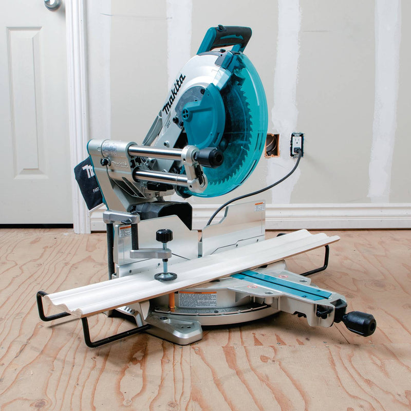Makita LS1219L-R 12" Dual‑Bevel Sliding Compound Miter Saw with Laser (Reconditioned) - ToolSteal.com
