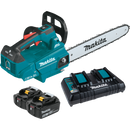 Makita XCU09PT 36V 18V X2 LXT Brushless 16 in. Top Handle Chain Saw Kit 5.0Ah, New