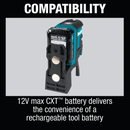 Makita SK106DNAX 12V Max CXT Lithium‑Ion Cordless Self‑Leveling Cross‑Line/4‑Point Red Beam Laser Kit 2.0Ah, New