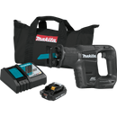 Makita XRJ07R1B-R 18V LXT® Lithium‑Ion Sub‑Compact Brushless Cordless Recipro Saw Kit, 2.0Ah Reconditioned
