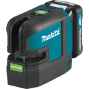 Makita SK105GDNAX 12V max CXT Li‑Ion Cordless Self‑Leveling Cross‑Line Green Beam Laser Kit, 2.0Ah, New