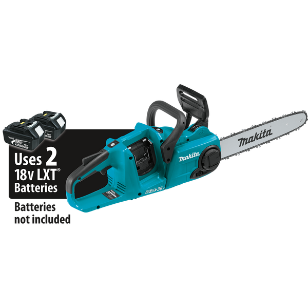 Makita XCU03Z-R 36V 18V X2 LXT Brushless 14 in. Chain Saw, Tool Only, Reconditioned