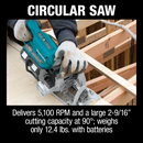 Makita XT289PT 18V LXT Lithium‑Ion Brushless Cordless 2‑Pc. Combo Kit 5.0Ah, New