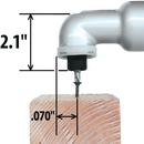 Makita XLT01Z 18V LXT Lithium‑Ion Cordless Angle Impact Driver, Tool Only, New