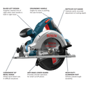 Bosch CCS180B 18V 6-1/2 In. Circular Saw (Bare Tool) (New) - ToolSteal.com