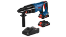 Bosch GBH18V-26DK25 18V EC Brushless SDS-plus Bulldog 1 In. Rotary Hammer Kit with 2 CORE18V 4.0 Ah Compact Batteries, New