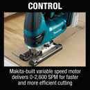 Makita XVJ03Z-R 18V LXT Lithium‑Ion Cordless Jig Saw, Tool Only, Reconditioned