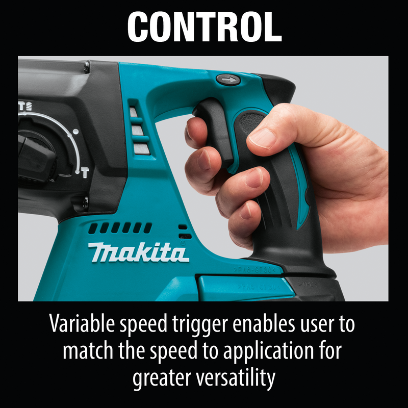 Makita XRH01Z 18V LXT Li‑Ion Brushless Cordless 1 in. SDS‑PLUS Rotary Hammer, Tool Only, New