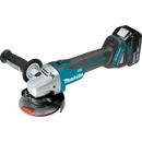 Makita XAG04T 18V LXT Lithium‑Ion Brushless Cordless 4‑1/2 in. / 5 in. Cut‑Off/Angle Grinder Kit 5.0Ah, New