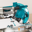 Makita XSL06Z-R 36V 18V X2 LXT Brushless 10 in. Dual‑Bevel Sliding Compound Miter Saw with Laser, Tool Only, Reconditioned
