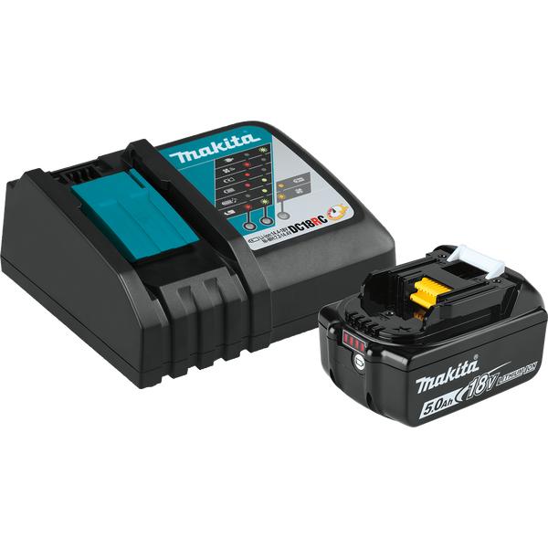 Makita BL1850BDC1 18V LXT® Lithium‑Ion Battery and Charger Starter Pack (5.0Ah), (New) - ToolSteal.com