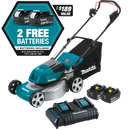 Makita XML03CM1-R 36V 18V X2 LXT Brushless 18 in. Lawn Mower Kit with 4 Batteries 4.0Ah, Local Pick Up Only