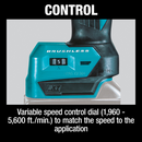Makita XSB01Z 18V LXT Brushless Cordless 3/8 in. x 21 in. Detail Belt Sander, Tool Only, New