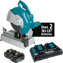 Makita XWL01PT 36V 18V X2 LXT Brushless 14 in. Cut‑Off Saw Kit 5.0Ah, New