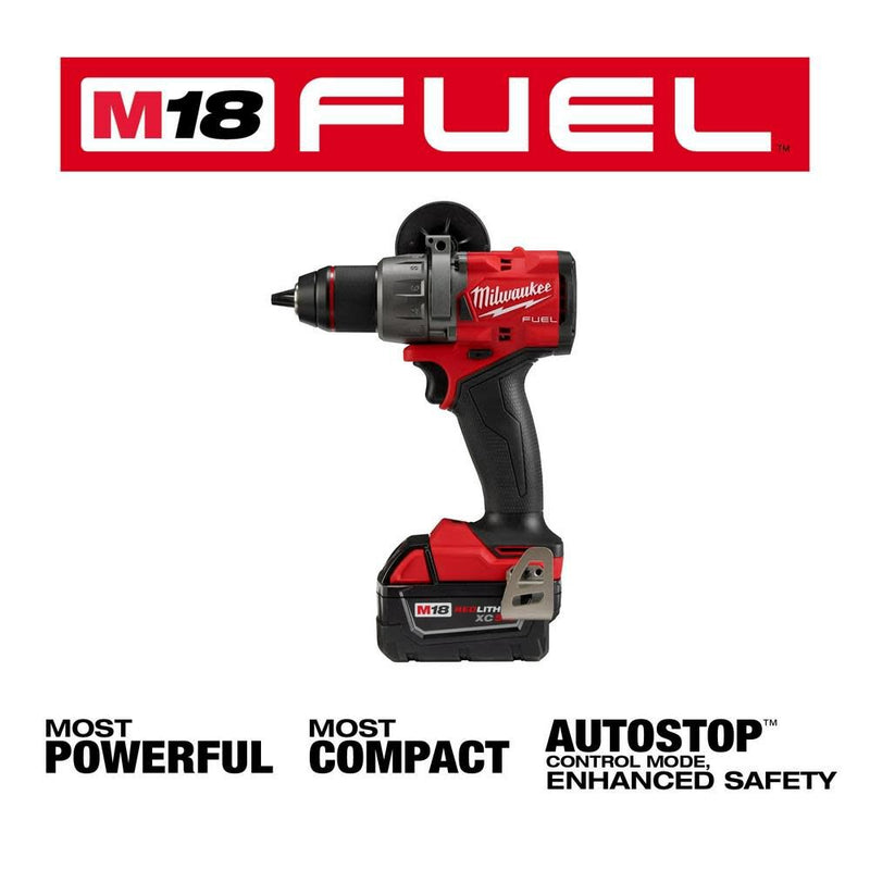 Milwaukee 2903-22 M18 FUEL 1/2 in. Drill/Driver Kit, New