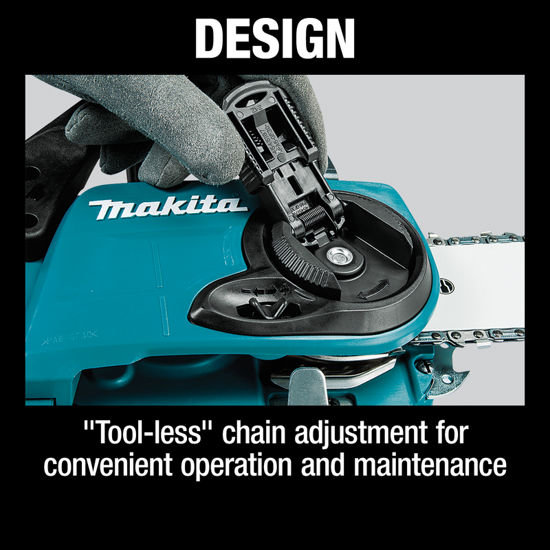 Makita XCU04CM1-R 36V 18V X2 LXT Brushless 16 in. Chain Saw Kit with 4 Batteries 4.0Ah, Reconditioned