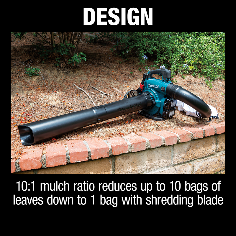 Makita XBU04PTV 36V 18V X2 LXT Brushless Blower Kit with Vacuum Attach