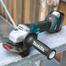 Makita XAG11T 18V LXT Lithium‑Ion Brushless Cordless 4‑1/2 in. / 5 in. Paddle Switch Cut‑Off/Angle Grinder Kit, with Electric Brake 5.0Ah, New