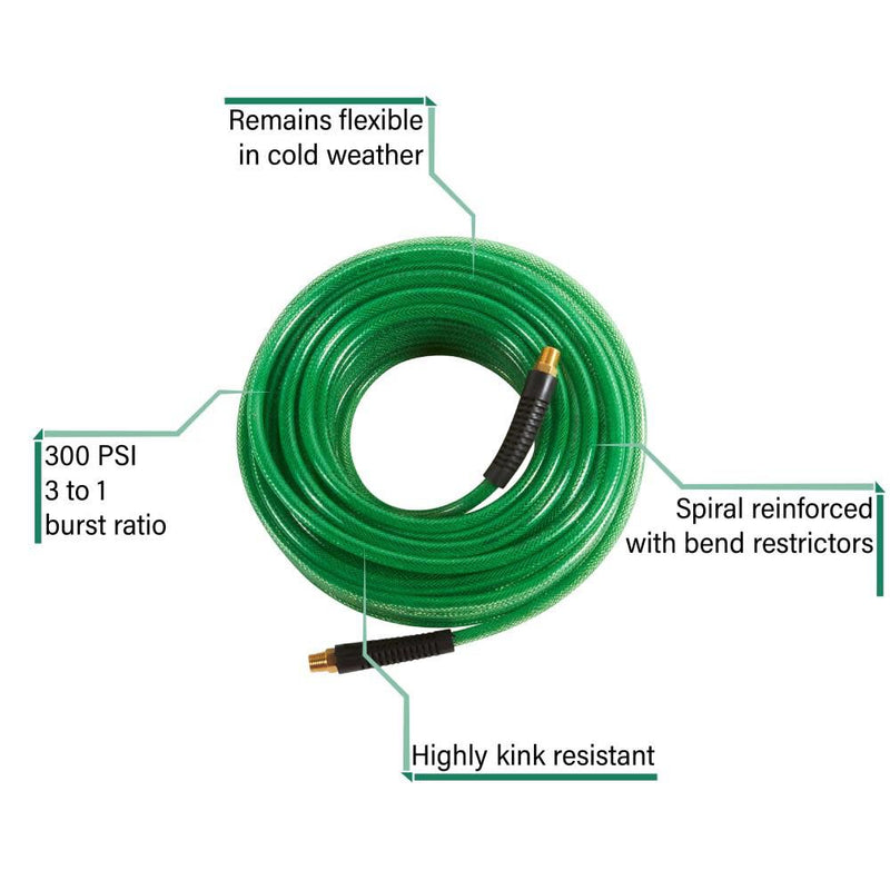 Metabo HPT 19413QPM Air Hose 1/4 in. x 100 ft., New